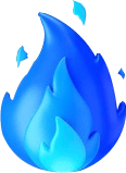 Fuego azul